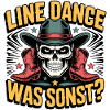 Line Dance Skeleton Western Shirt