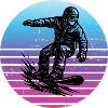 Short and clear snowboard