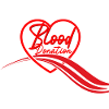 Blood Donation Heart Logo
