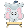 Elephant Workout Gymnastics Fitness