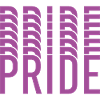 Purple Pride Typografie-Mosaik
