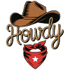 Howdy Cowboy - Western Rope Design