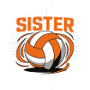 Volleyball Sister - Proud Sibling Design