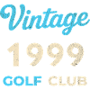 Vintage 1999 Golf Club Retro Geburtsjahr Geschenk