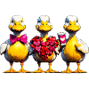 Herzduck's Trio: Love in Yellow