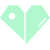 Mint Herz Split Minimalist