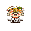 Cute Ramen Noodles Bowl