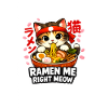 Ramen Kawaii Cat Anime