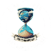 Eco-Conscious Hourglass Earth Healing Time Planet
