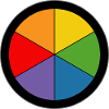 Regenbogen Farbkreis