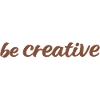 Be Creative Script Brown