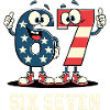 US Flag 67 Memes Six Seven