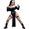 Super-Ehefrau-Nonne