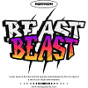 Beast Font Neon Gradient