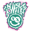 Smile Face Graphitti Letters