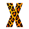 Leopard X Pattern