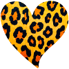Leopard Heart Pattern: Wild Temperament