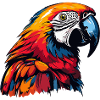 Parrot Animal Comic