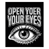 Open Your Eyes Eye Graphic