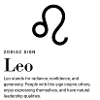 Leo - Zodiac Sign