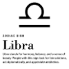 Libra - Zodiac sign