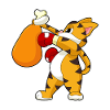 Tiger Boxer Boxing Gloves Boxing