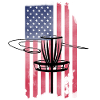 Disc Golf USA Flagge