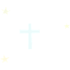 Croix céleste avec étoiles