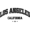 Los Angeles Arc Lettering