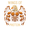 Wings of the protein power eagle