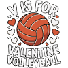 V is for Valentine Volleyball