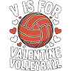 V is for Valentine Volleyball