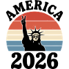 America 2026 Freiheitsstatue Peace