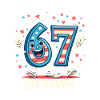 US Flag 67 Memes Six Seven