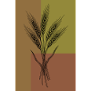 Wheat Ears Line Art – Botanical Design