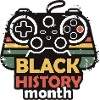 Black History Month Gaming-Controller Retro