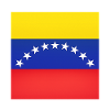 Venezuela-Flaggenbogen-Sterne