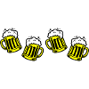 Bier Bierkrug Prost Comic