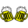 Bier Bierkrug Prost Comic