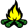 Campfire Symbol Flame