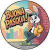 Happy Easter Urban Rabbit