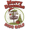 Merry Discmas Disc Golf Funny Flying Disc Basket
