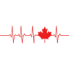 Herzschlag Maple Leaf Feel the Heartbeat