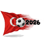 Turkey Flag Soccer 2026