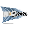 Bannière Football Argentine 2026 | Drapeau Albiceleste