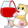 Hamster Red Wine