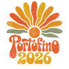 Portofino 2026 Retro Sun Logo