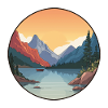 Calm mountain lake – Nature and serenity