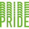 Lime Green Pride Text Design
