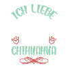 Chihuahua Love Wing Design